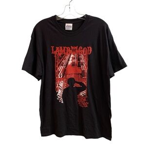 Vintage Lamb of God Caskets Band T Shirt Men Size Large Black Thrash Metal